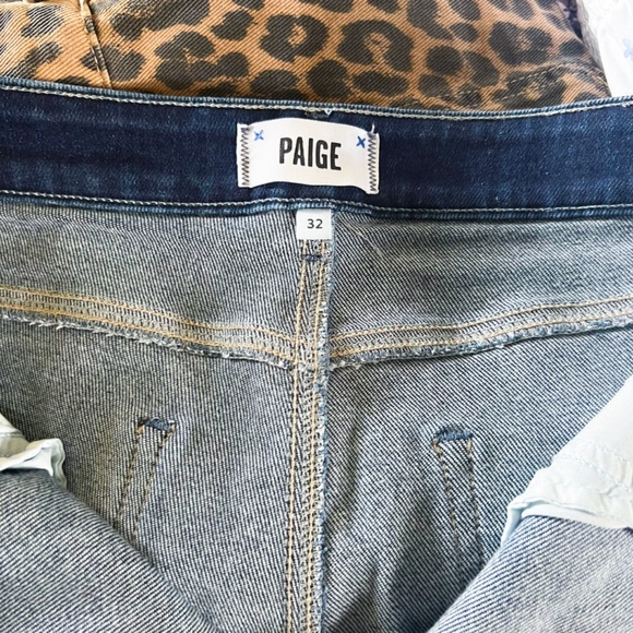 PAIGE Anessa High-Rise Crop Wide-Leg Jeans - Picture 4 of 4